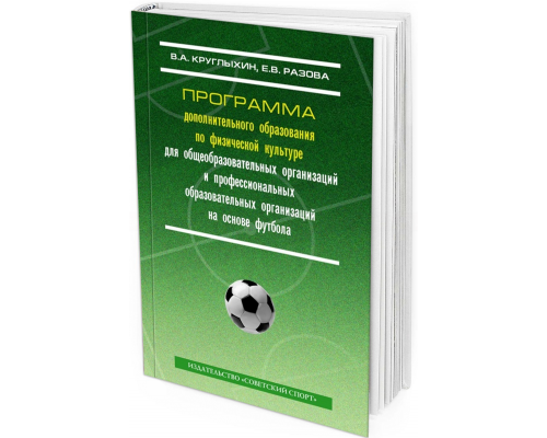 Программа дополнительного образования по физической культуре для общеобразовательных организаций и профессиональных образовательных организаций на основе футбола